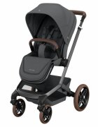 MAXI COSI Carucior pentru copii Maxi-Cosi Fame Twillic Graphite reversibil cu suspensii maner reglabil iluminare frontala greutate admisa 22 kg