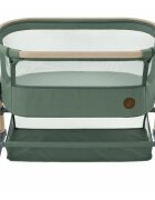 MAXI COSI Patut Co-Sleeper Maxi-Cosi Iora Air beyond green eco cu functie leganare cos depozitare reglabil pe inaltime husa detasaila geanta transport inclusa