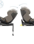 MAXI COSI Scaun auto I-Size Maxi-Cosi EMERALD 360 PRO Authentic Black rotativ cu 5 pozitii de inclinare tetiera reglabila husa detasabila sarcina maxima 36 kg 40-150 cm 0-12 ani ECE I-Size R129 03