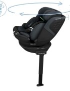 MAXI COSI Scaun auto I-Size Maxi-Cosi Emerald 360 S Tonal Graphite cu isofix picior de sustinere rotatie 360 protectie la impact lateral