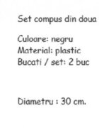 Mebelev Roti 3D din Plastic pentru pat masina