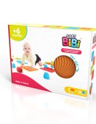 Meli Set covorase senzoriale Soft BiBi cu blocuri de constructie 20 piese