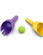 Meli Set de plaja 2 in 1 cu lopatica si grebla RakBi BiBio violet