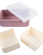 Melii Cutie pranz bento cu compartimente detasabile blush berry