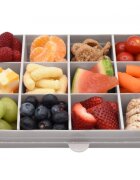 Melii Cutie snack cu 12 compartimente grey