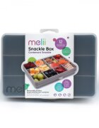 Melii Cutie snack cu 12 compartimente grey