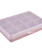 Melii Cutie snack cu 12 compartimente Luxe Pink