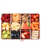 Melii Cutie snack cu 12 compartimente roz