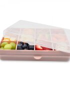 Melii Cutie snack cu 12 compartimente roz