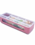 Melii Cutie snack cu 4 compartimente berry