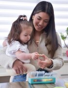 Melii Cutie snack cu 4 compartimente blue