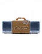 Melii Cutie snack cu 4 compartimente Luxe Blue