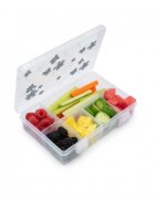 Melii Cutie snack cu 8 compartimente print flori