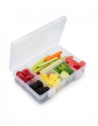Melii Cutie snack cu 8 compartimente transparent