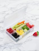 Melii Cutie snack cu 8 compartimente transparent