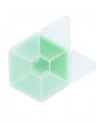 Melii Cutie snack hexagon snackle cu 6 compartimente mint