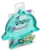 Melii Farfurie compartimentata din silicon cu ventuza rechin
