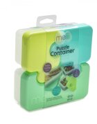 Melii Recipient hrana bebe model puzzle albastruverde