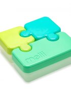 Melii Recipient hrana bebe model puzzle albastruverde