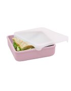 Melii Recipient pentru sandwich din silicon pink