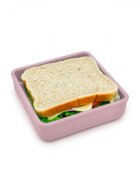 Melii Recipient pentru sandwich din silicon pink