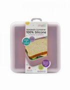 Melii Recipient pentru sandwich din silicon pink
