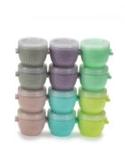 Melii Set 12 recipiente silicon SnapGo 59 ml