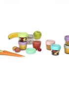 Melii Set 12 recipiente sticla pentru hrana bebe 118 ml