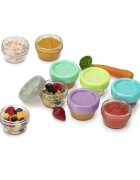 Melii Set 12 recipiente sticla pentru hrana bebe 59 ml