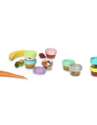 Melii Set 12 recipiente sticla pentru hrana bebe 59 ml