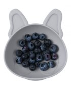 Melii Set 2 castronele cu ventuza din silicon model bulldog