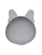 Melii Set 2 castronele cu ventuza din silicon model bulldog
