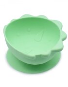 Melii Set 2 castronele cu ventuza din silicon model dinozaur