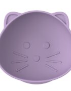 Melii Set 2 castronele cu ventuza din silicon model pisica