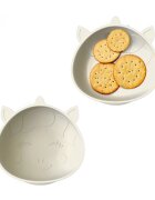 Melii Set 2 castronele cu ventuza Luxe Unicorn din silicon