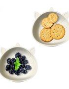 Melii Set 2 castronele cu ventuza Luxe Unicorn din silicon