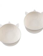 Melii Set 2 castronele cu ventuza Luxe Unicorn din silicon