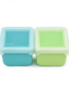 Melii Set 2 recipiente blue lime din silicon