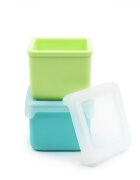 Melii Set 2 recipiente blue lime din silicon