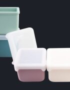 Melii Set 2 recipiente blush berry in silicon