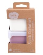 Melii Set 2 recipiente blush berry in silicon