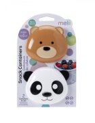 Melii Set 2 recipiente hrana bebe model pandabear