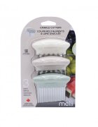 Melii Set 3 cutite pentru gustari roz alb bej