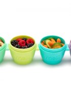 Melii Set 4 recipiente silicon SnapGo 118 ml