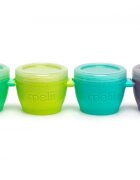 Melii Set 4 recipiente silicon SnapGo 118 ml