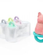 Melii Set 6 forme de inghetata cu tava model animale