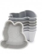 Melii Set 6 forme din silicon Bulldog