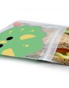 Melii Set 6 pungi sandwich model animal reutilizabile