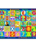 MELISSA&DOUG Covor de joaca litere si forme geometrice Melissa Doug