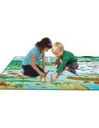 MELISSA&DOUG Covoras cu activitati Habitatele Animalelor
